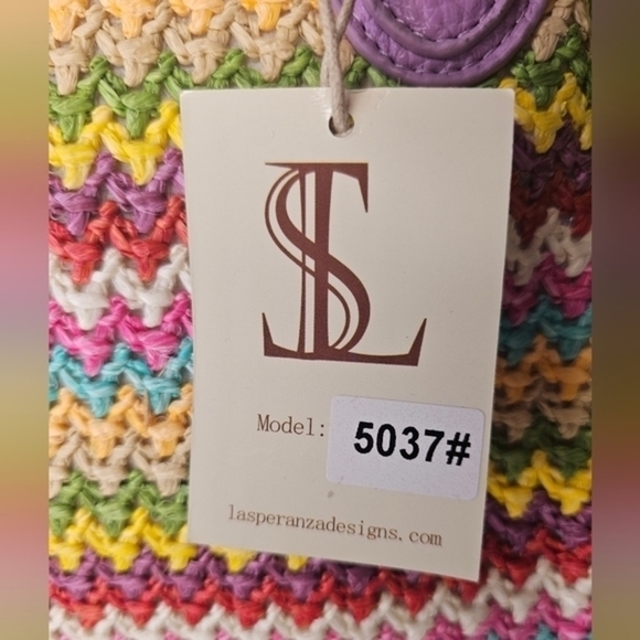 NWT Colorful La Speranza hand bag/ pocketbook‎ - Picture 2 of 8